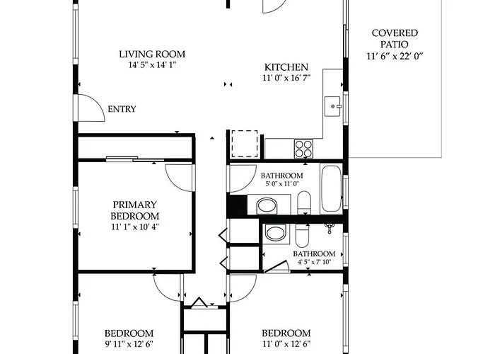 Holiday home Stylish, Big Yard, 3 Bedroom 2 Ba, Carport, Grill *